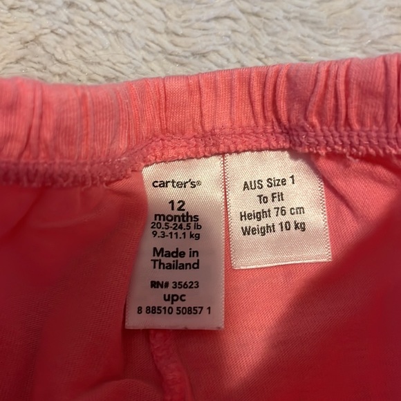 (3 for $10) carters pink shorts - Picture 4 of 4